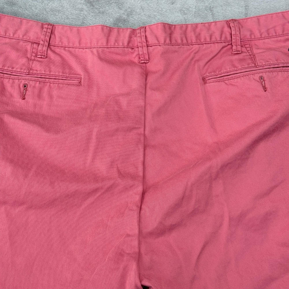 Polo Ralph Lauren Chino Shorts Classic Fit Mens Size 44 Pink Cotton Twill Preppy - Picture 8 of 13